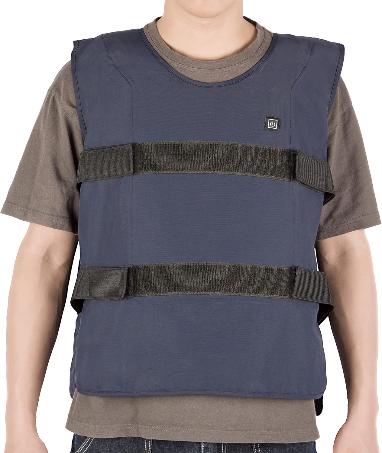 7117 Cooling Vest for Men Women,Ice Water Circulating Cooling Vest,Summer Cooling Vest,Adjustable,With Portable Power Supply