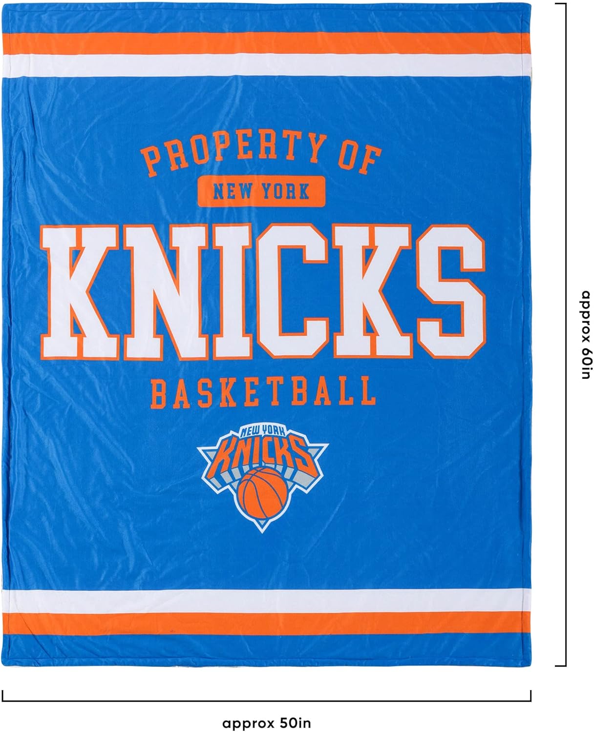 FOCO NBA – Manta de felpa sherpa unisex para adultos, con logotipo del equipo de la NBA de 60 x 50 pulgadas