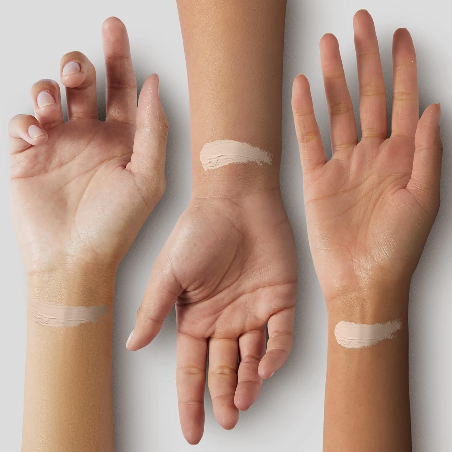 FV Base líquida impermeable, acabado húmedo, de larga duración, ligera, cobertura media, maquillaje facial para piel normal y seca, libre de