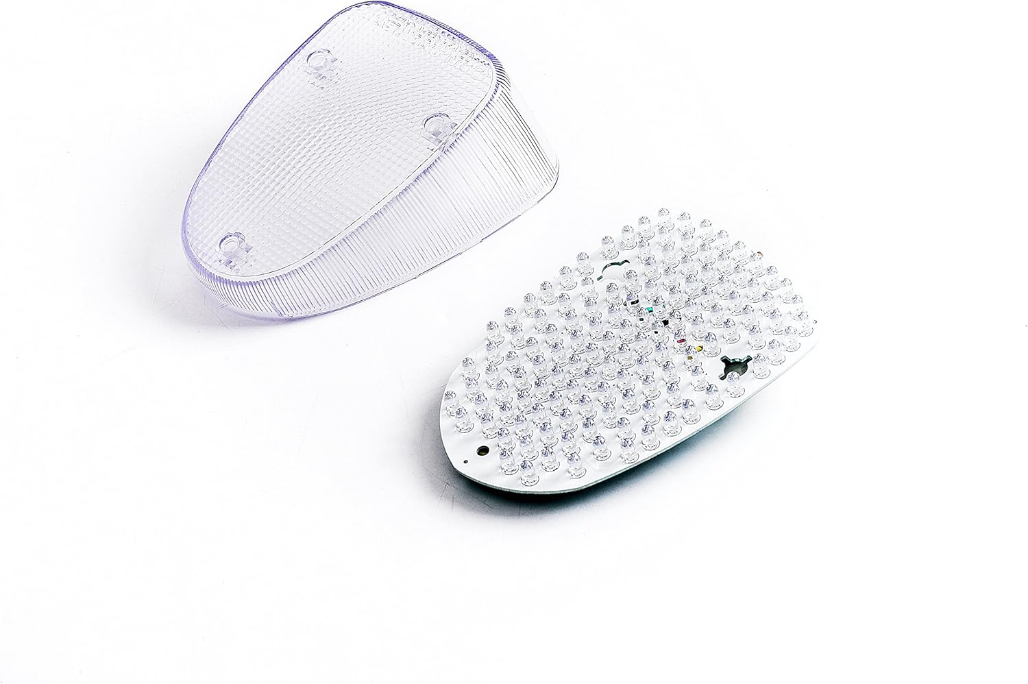 Luz trasera LED de freno para motocicleta, lente transparente con señales de giro integradas para Yamaha 1998-2016 V-Star 650, 2000-2011 V-Star