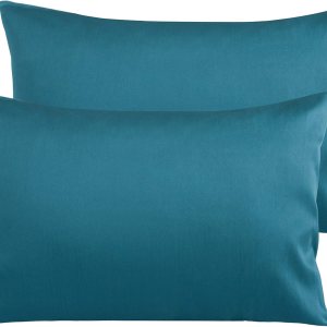 NTBAY funda de almohada de algodón, muy suave y transpirable con cierre de sobre NTBAY funda de almohada de algodón, muy suave y transpirable con cierre de sobre