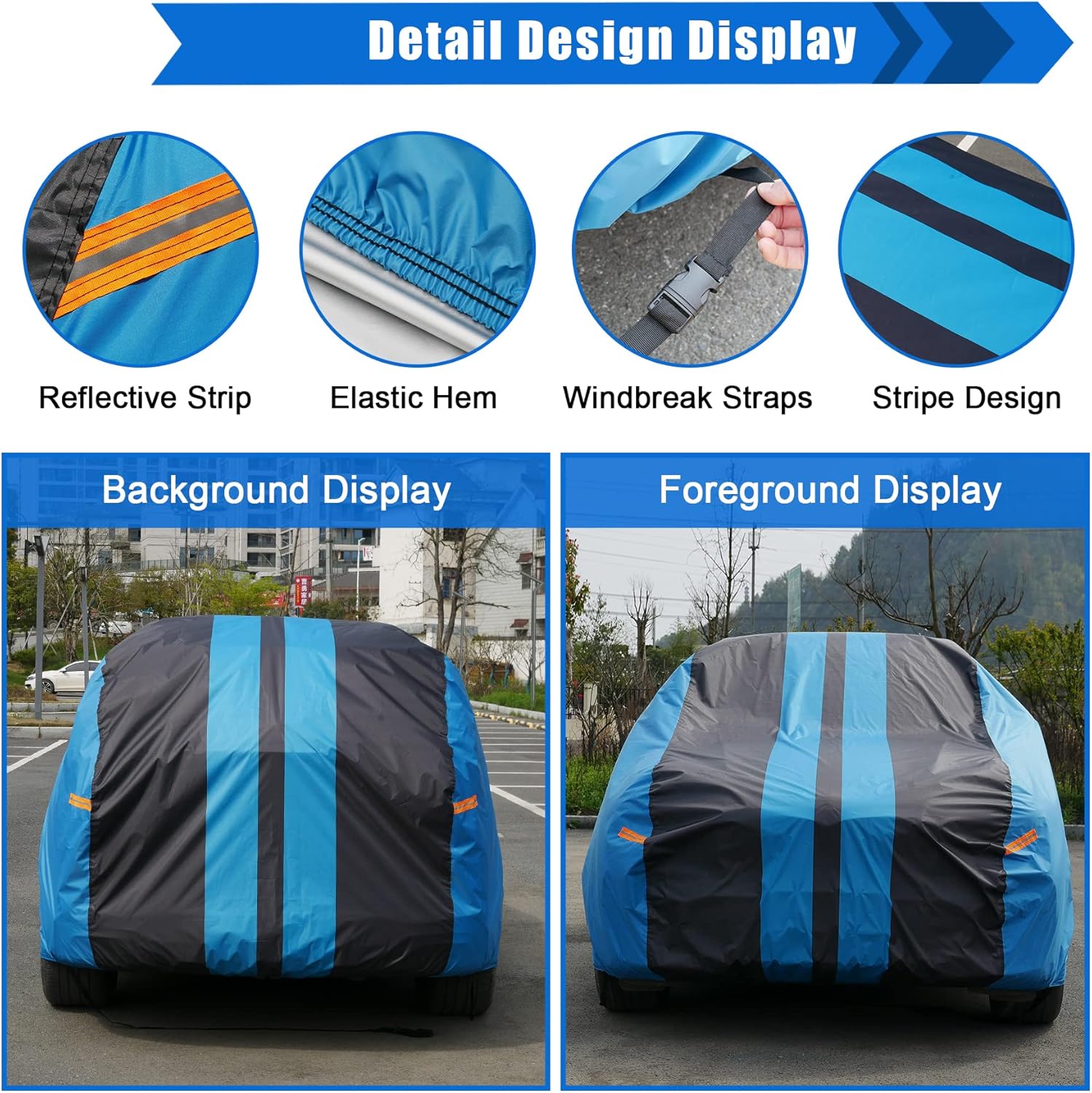 Funda impermeable para automóvil, ajuste personalizado, para Honda CRV (1995-2024), cubierta exterior completa para automóviles, ligera, resistente