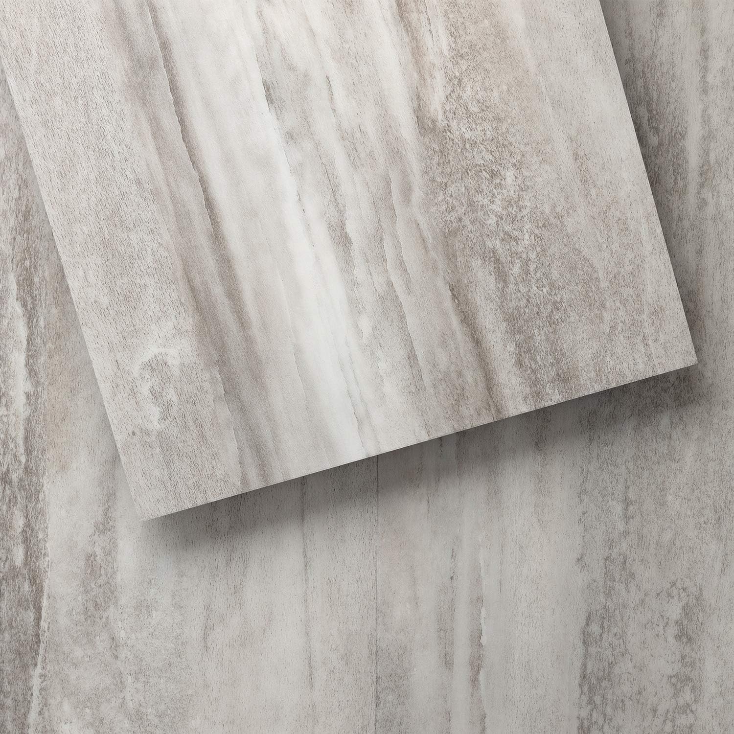 Lucida Surfaces Azulejos de vinilo de lujo  Suelo adhesivo adhesivo para instalación de bricolaje  18 tablones de aspecto de piedra  GlueCore+  36