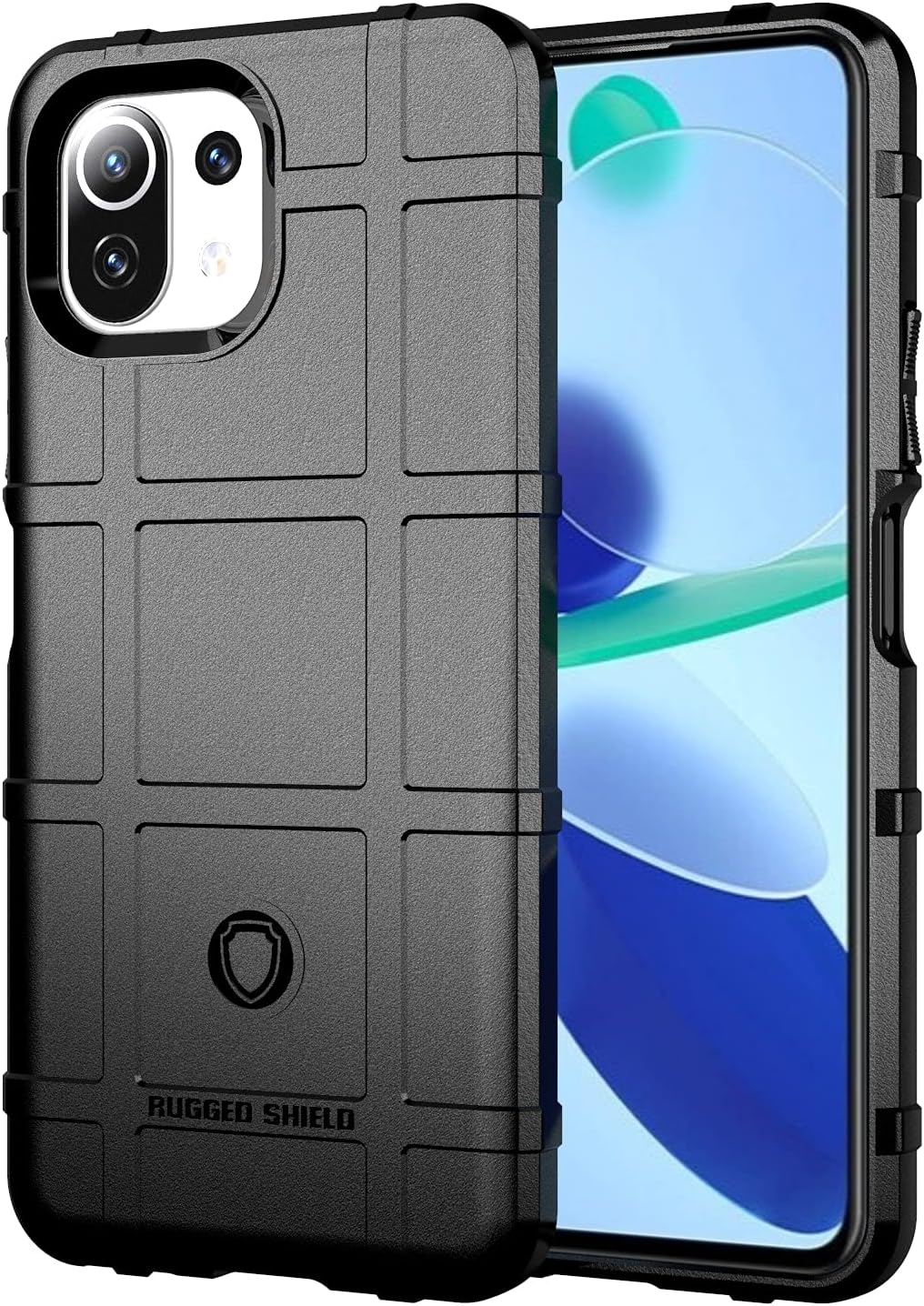CCSmall Funda para Xiaomi Mi 11 Lite (no Mi 11) para hombre, resistente a prueba de golpes, grado militar, prueba de caídas, carcasa de campo súper