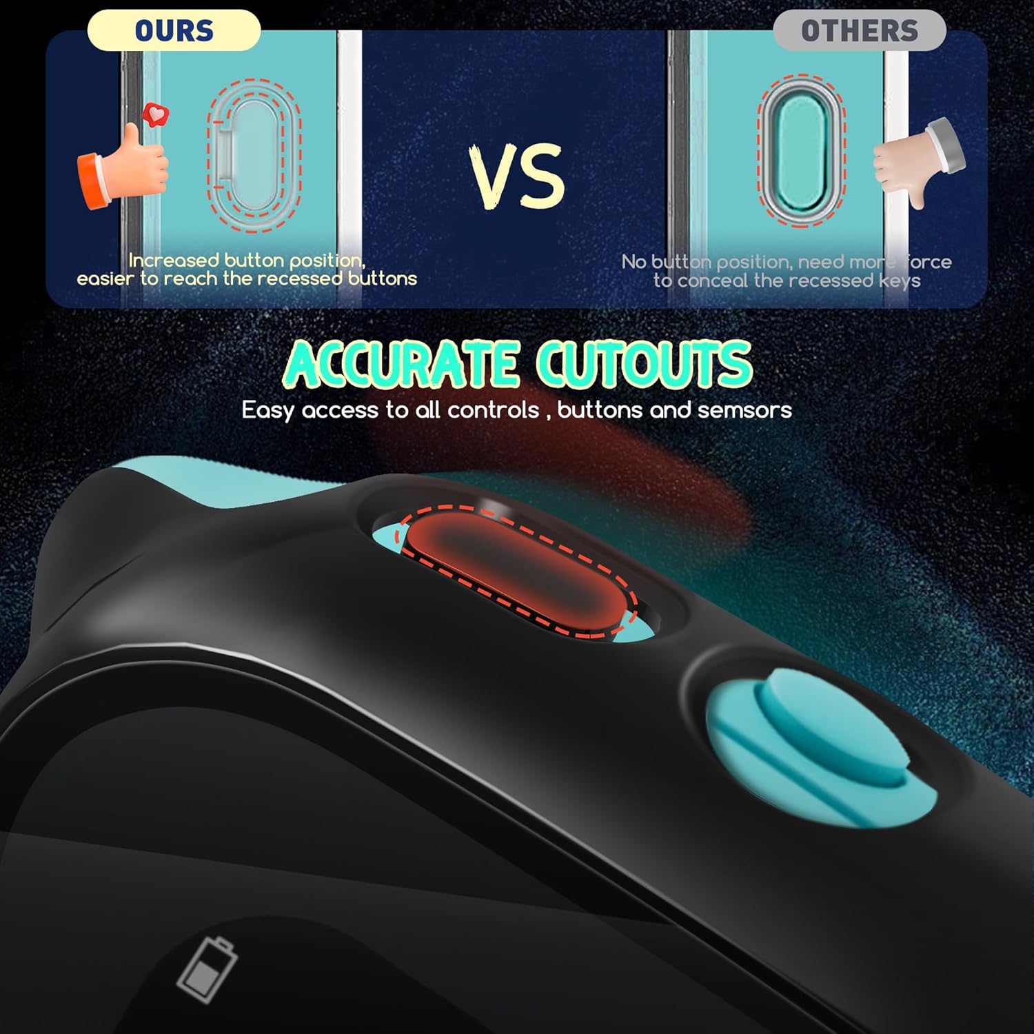 Seltureone – Juego de 2 fundas rígidas de policarbonato con protector de pantalla de vidrio templado compatible con Verizon Gizmo Watch 3, funda