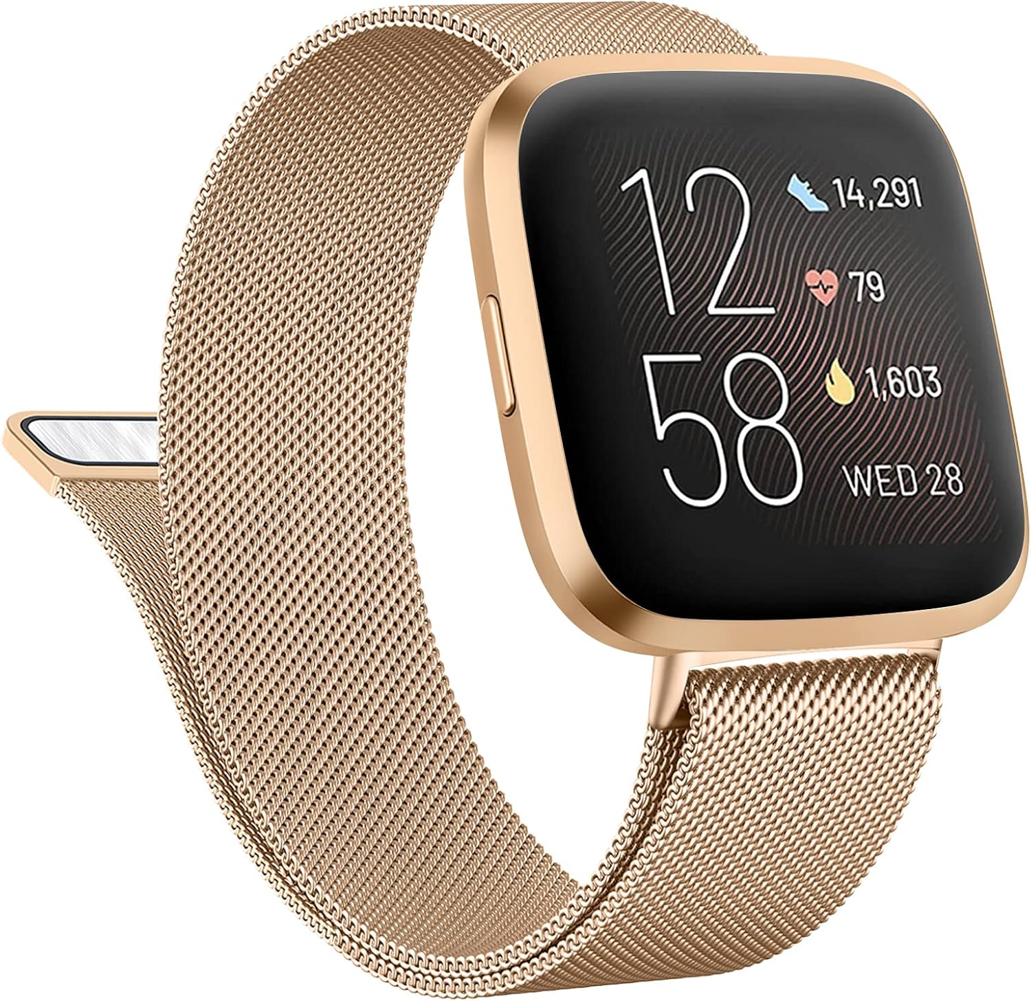 Correa de repuesto para Fitbit Versa 2 correas para mujeres y hombres, correa de repuesto magnética ajustable para Fitbit Versa 2  Fitbit VersaVersa