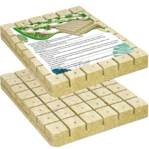 Halatool Cubos de lana de roca de 2 pulgadas para jardín, cubos de cultivo de lana de roca, tapones para cultivo hidropónico, sin suelo, esquejes, Halatool Cubos de lana de roca de 2 pulgadas para jardín, cubos de cultivo de lana de roca, tapones para cultivo hidropónico, sin suelo, esquejes,