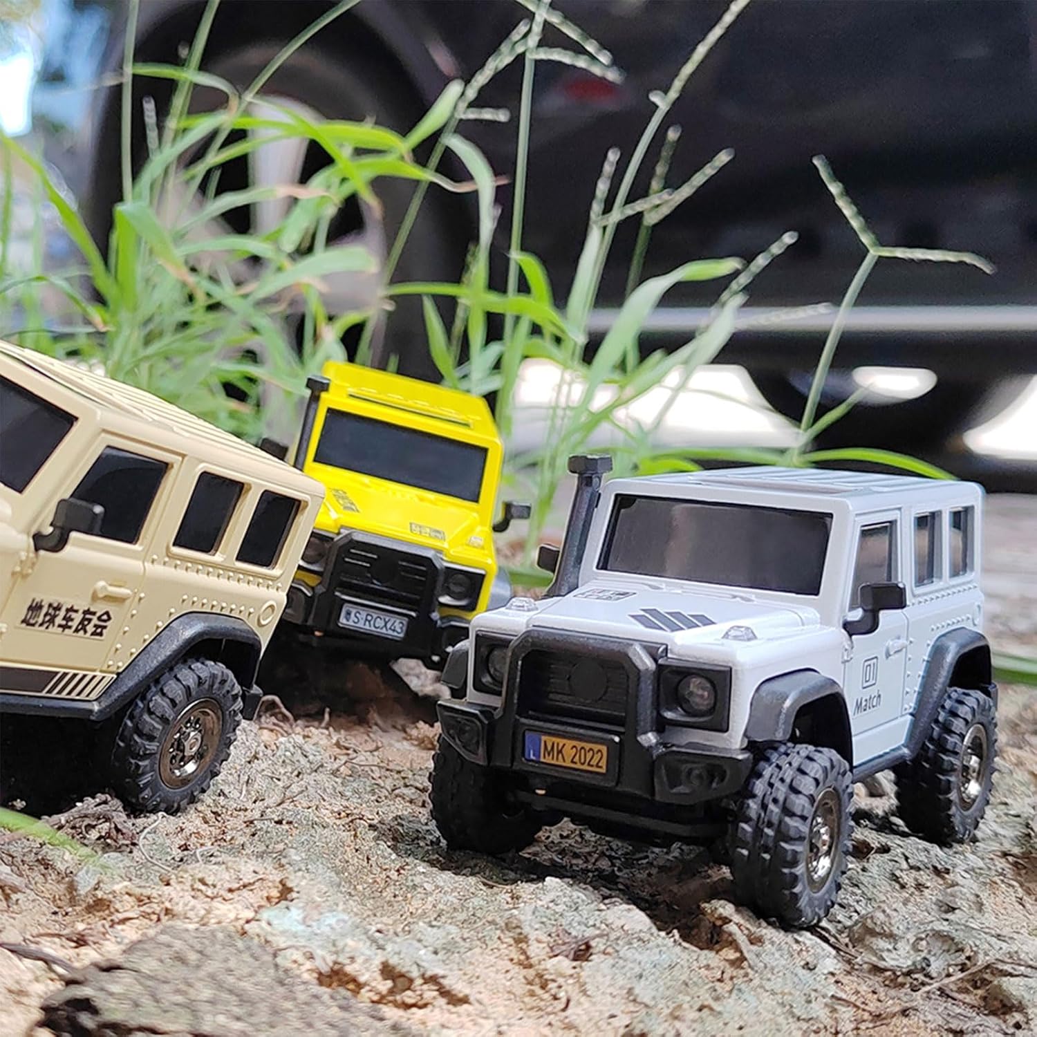 LDARC Mini RC Crawler RTR RC Rock Truck 4×4 2.4GHZ Hobby Grade Control Remoto Modelo de Vehículo RC Buggy, viene con una carcasa reemplazable DIY