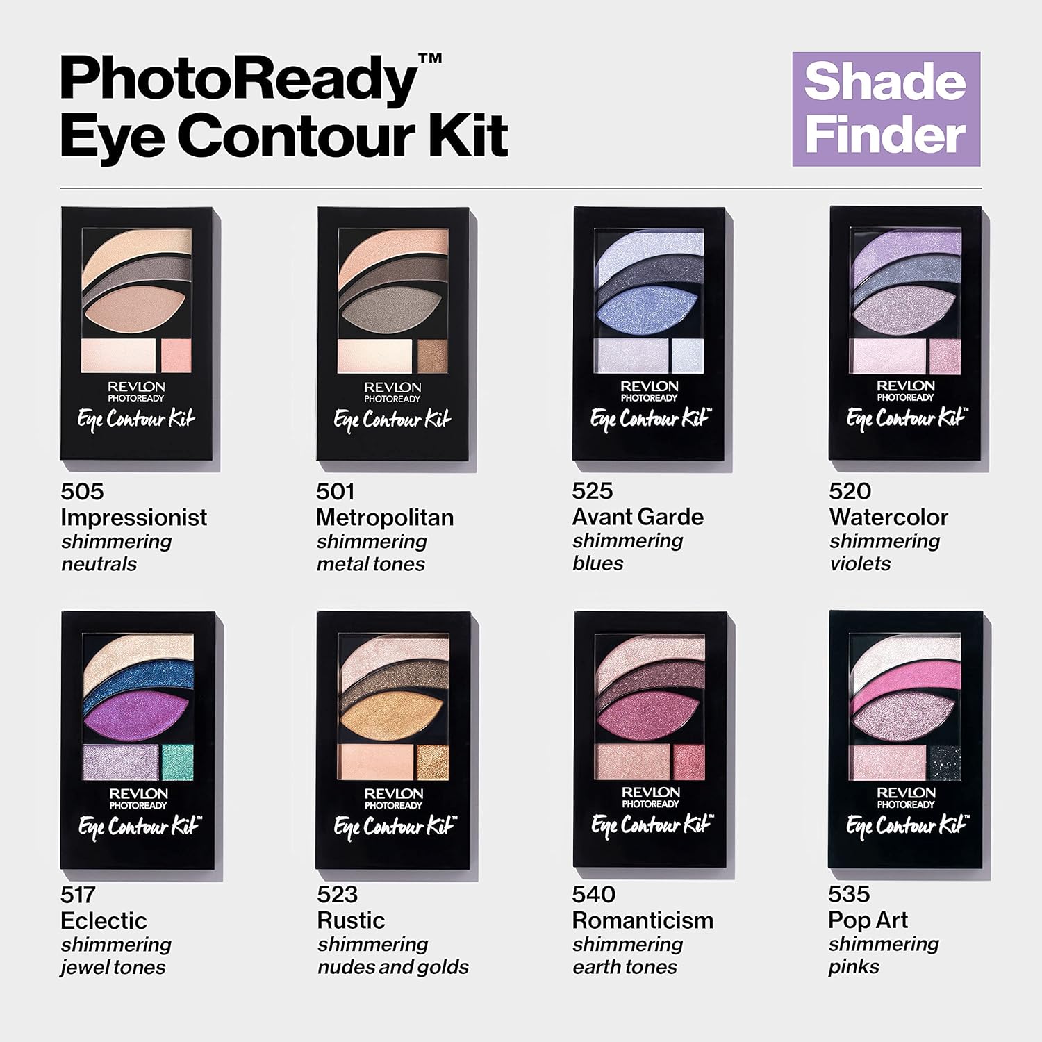 Revlon Base Photoready, sombra y brillo
