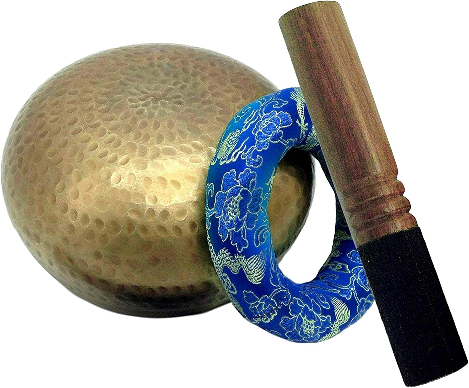 Juego de cuencos tibetanos martillados a mano de grado de meditación de 5.90 pulgadas, de calidad profesional, de 2.2 libras, con sonido tibetano,