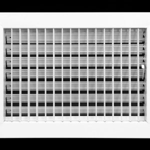 Difusor de suministro de aire ajustable de 12 pulgadas de ancho x 8 pulgadas de alto – cubierta de ventilación de HVAC para pared lateral o techo – Difusor de suministro de aire ajustable de 12 pulgadas de ancho x 8 pulgadas de alto – cubierta de ventilación de HVAC para pared lateral o techo –
