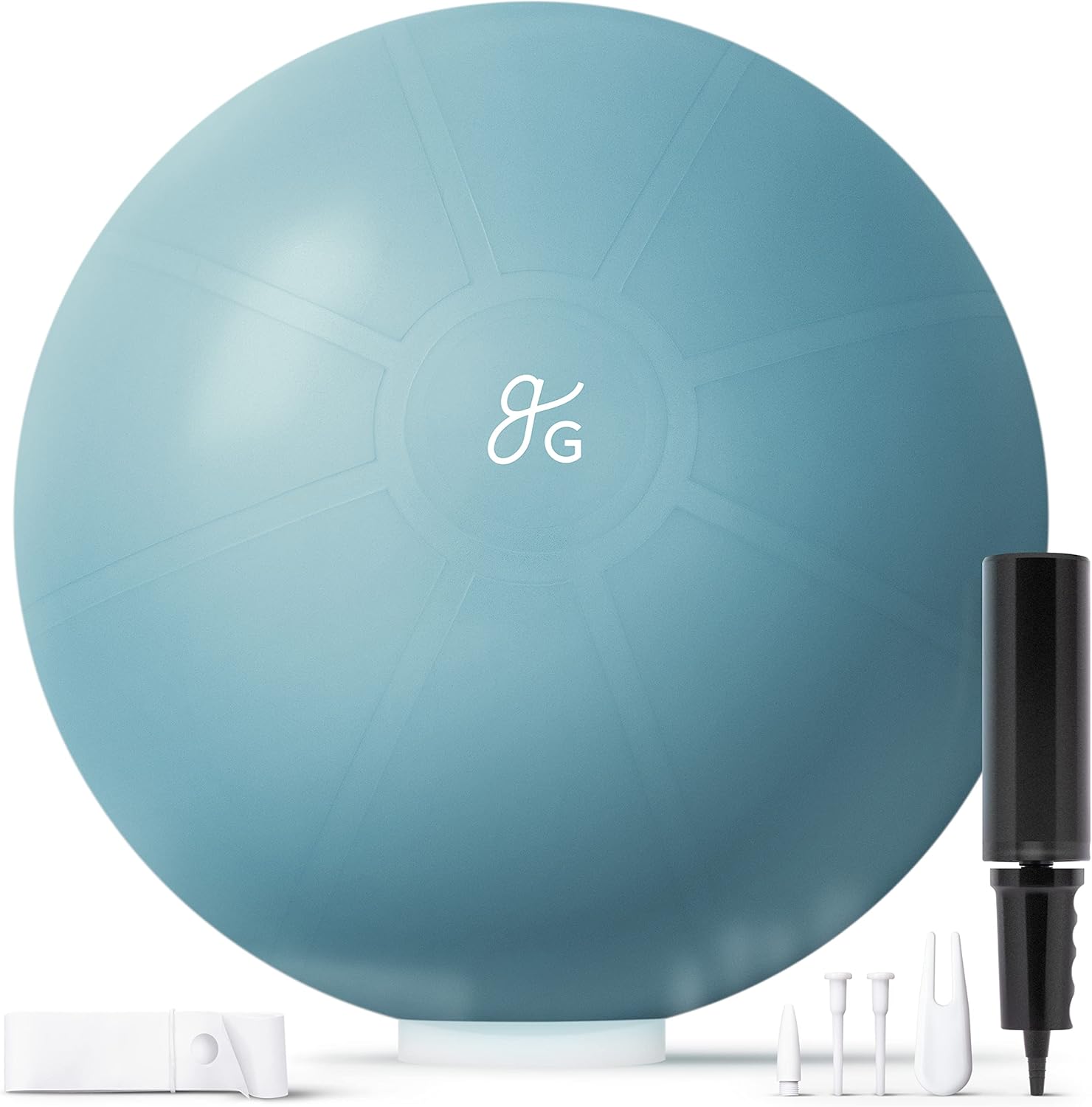 Greater Goods Pelota de ejercicio profesional pelota de yoga para entrenamiento, equilibrio, estabilidad y embarazo, en varios tamaños y colores
