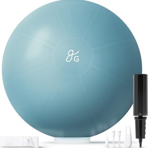 Greater Goods Pelota de ejercicio profesional pelota de yoga para entrenamiento, equilibrio, estabilidad y embarazo, en varios tamaños y colores Greater Goods Pelota de ejercicio profesional pelota de yoga para entrenamiento, equilibrio, estabilidad y embarazo, en varios tamaños y colores