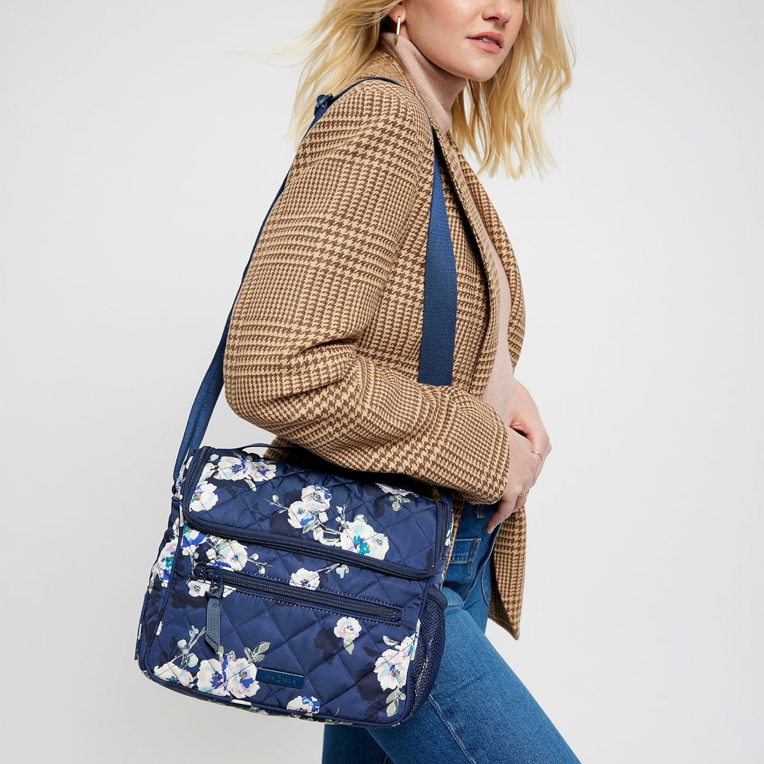 Verabradley – Bolso cruzado de sarga para mujer