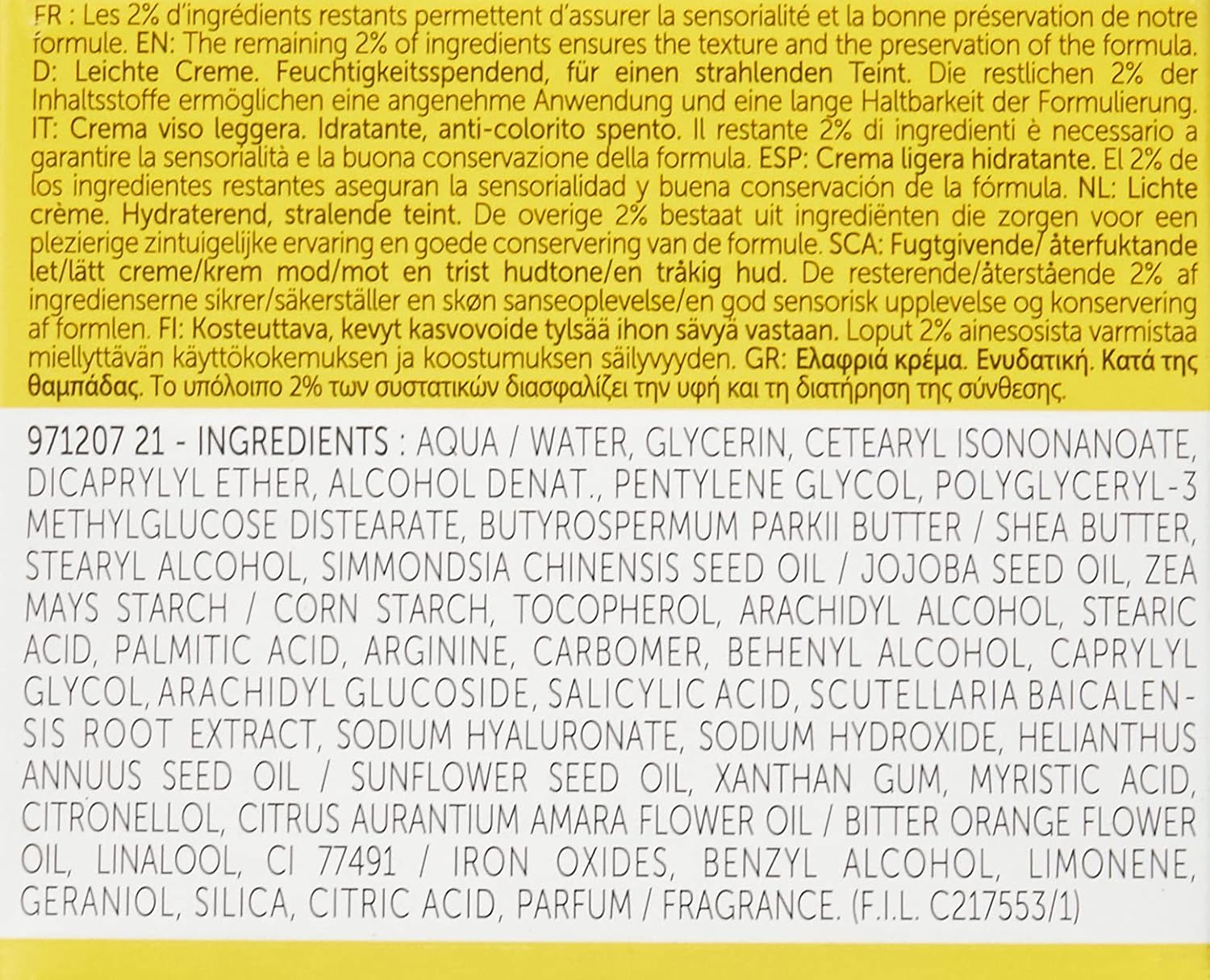 Decleor Hydra Floral Everfresh Crema ligera hidratante 1.7 onzas