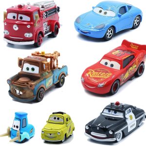 7PCS Car Toy 2 3 The King Diecast 155 Modelo de Metal Juguetes Vehicales Set para Niños Cumpleaños Día del Niño, Acción de Gracias 7PCS Car Toy 2 3 The King Diecast 155 Modelo de Metal Juguetes Vehicales Set para Niños Cumpleaños Día del Niño, Acción de Gracias