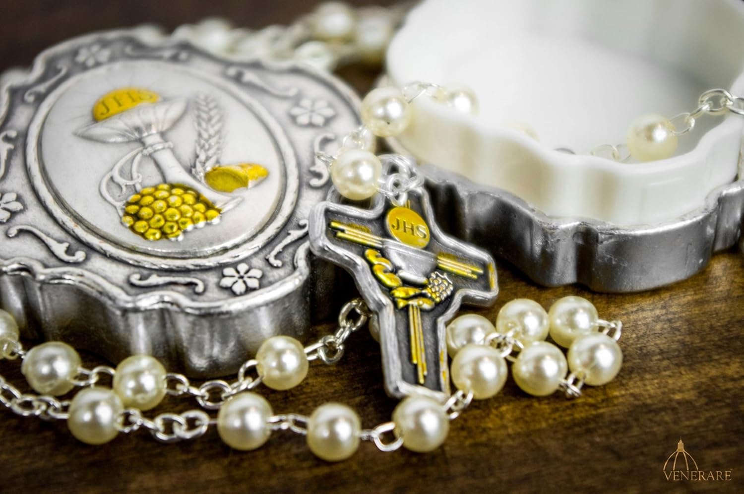 católica rosario Set de regalo para Primera Comunión o confirmación, NA, Multicolor, VI3168-81