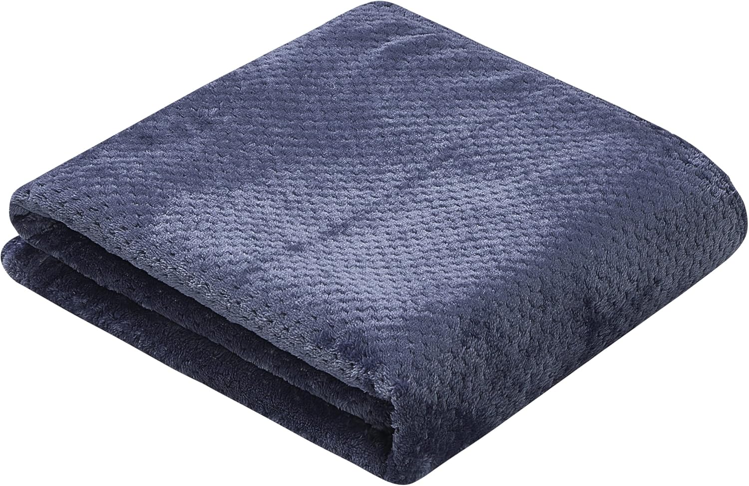 Thesis Manta de forro polar para sofá, manta de medianoche  Manta de microfibra texturizada de punto gofre, acogedora manta suave, 50 x 60 pulgadas