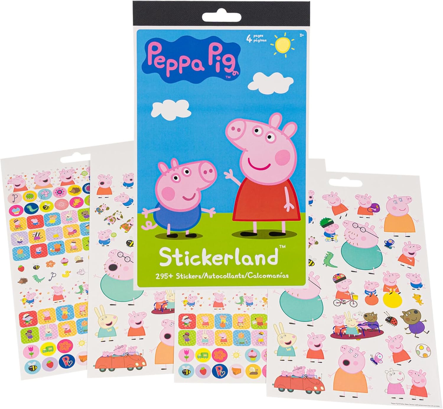 Trends Inter. Peppa Pig – Pegatinas (4 hojas)