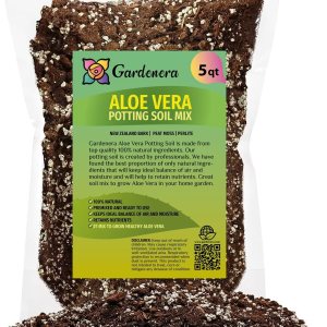 Mezcla de tierra para macetas de aloe vera prémium (bolsa de 5 cuartos de galón) Mezcla de tierra para macetas de aloe vera prémium (bolsa de 5 cuartos de galón)