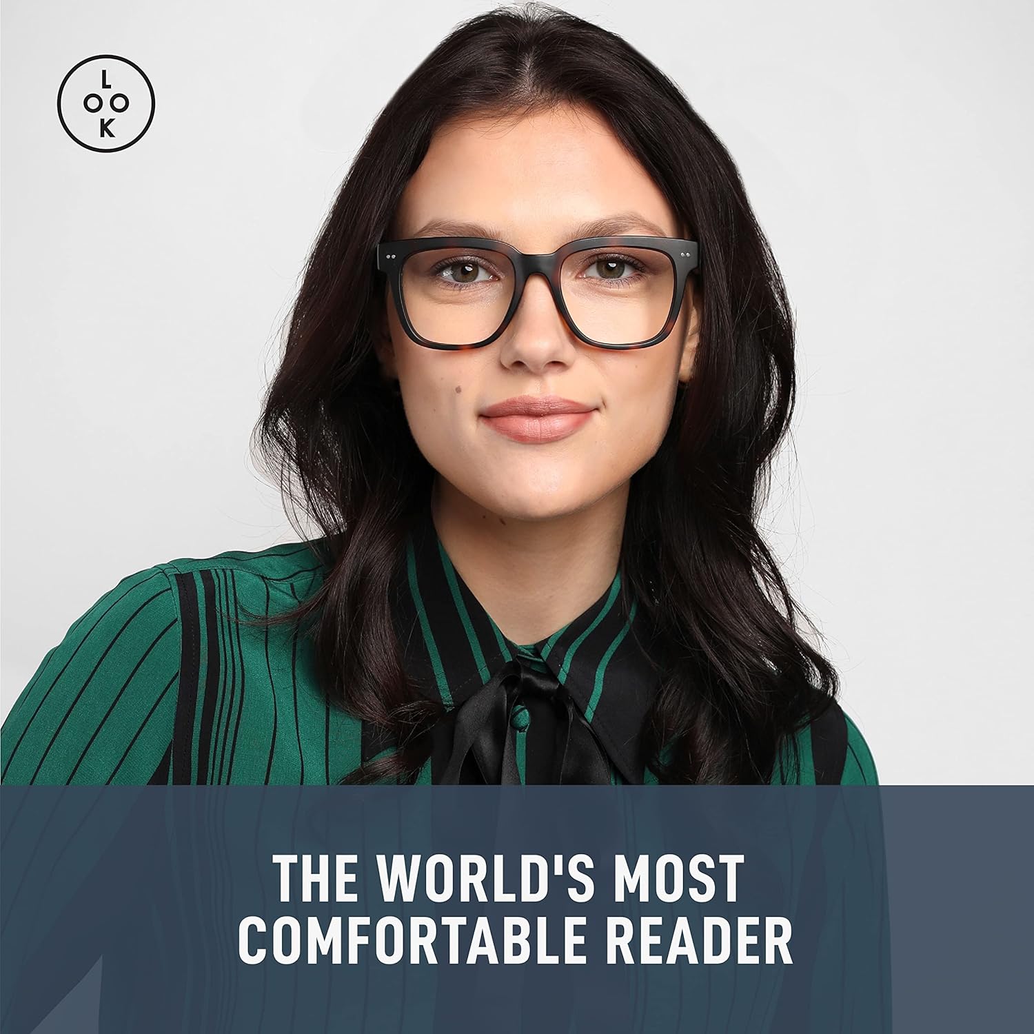 LOOK OPTIC Lectores de Laurel progresivos y no progresivos, elegantes gafas unisex de calidad