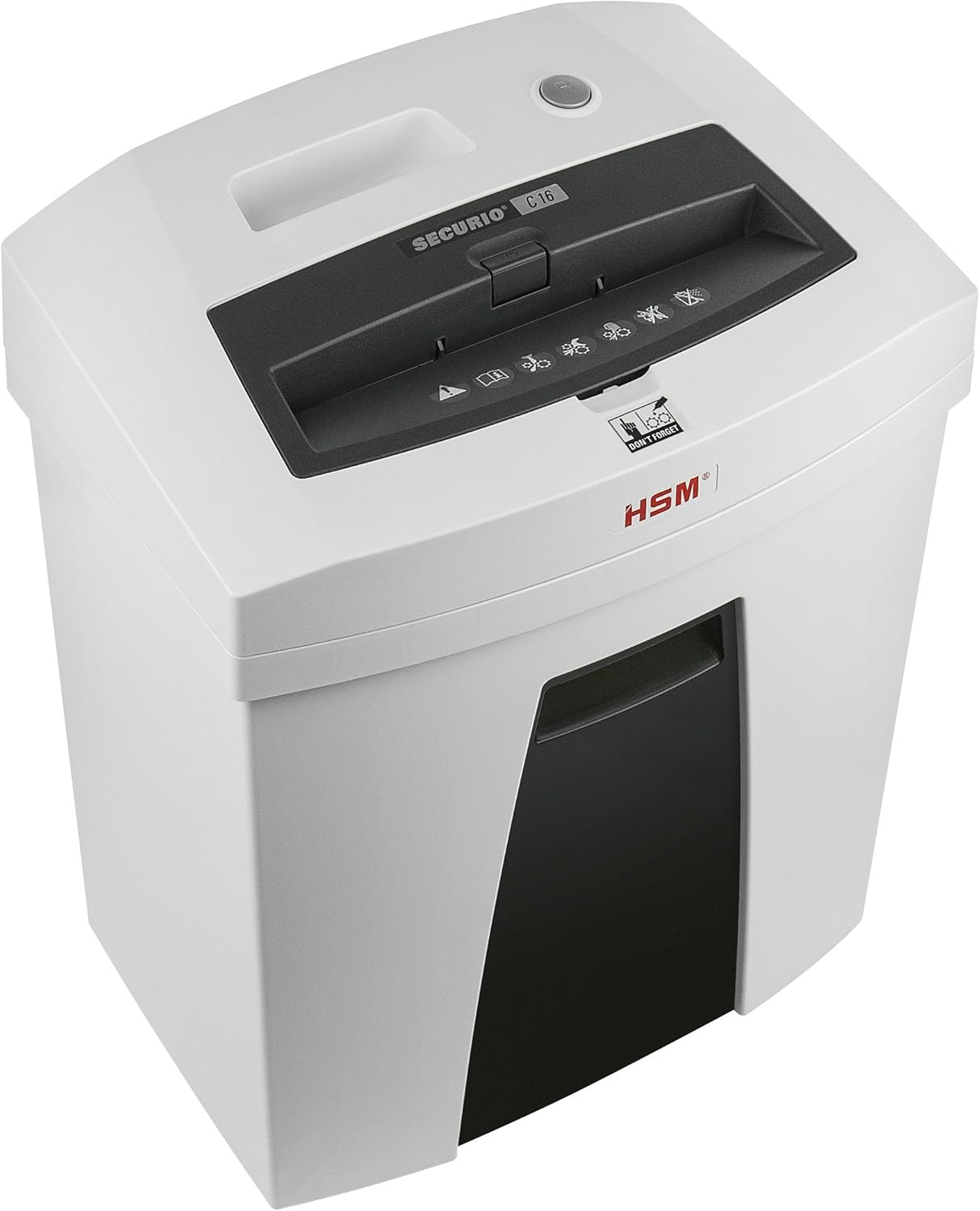 HSM SECURIO C16c, trituradora de 6-7 hojas, corte transversal, capacidad de 6.6 galones