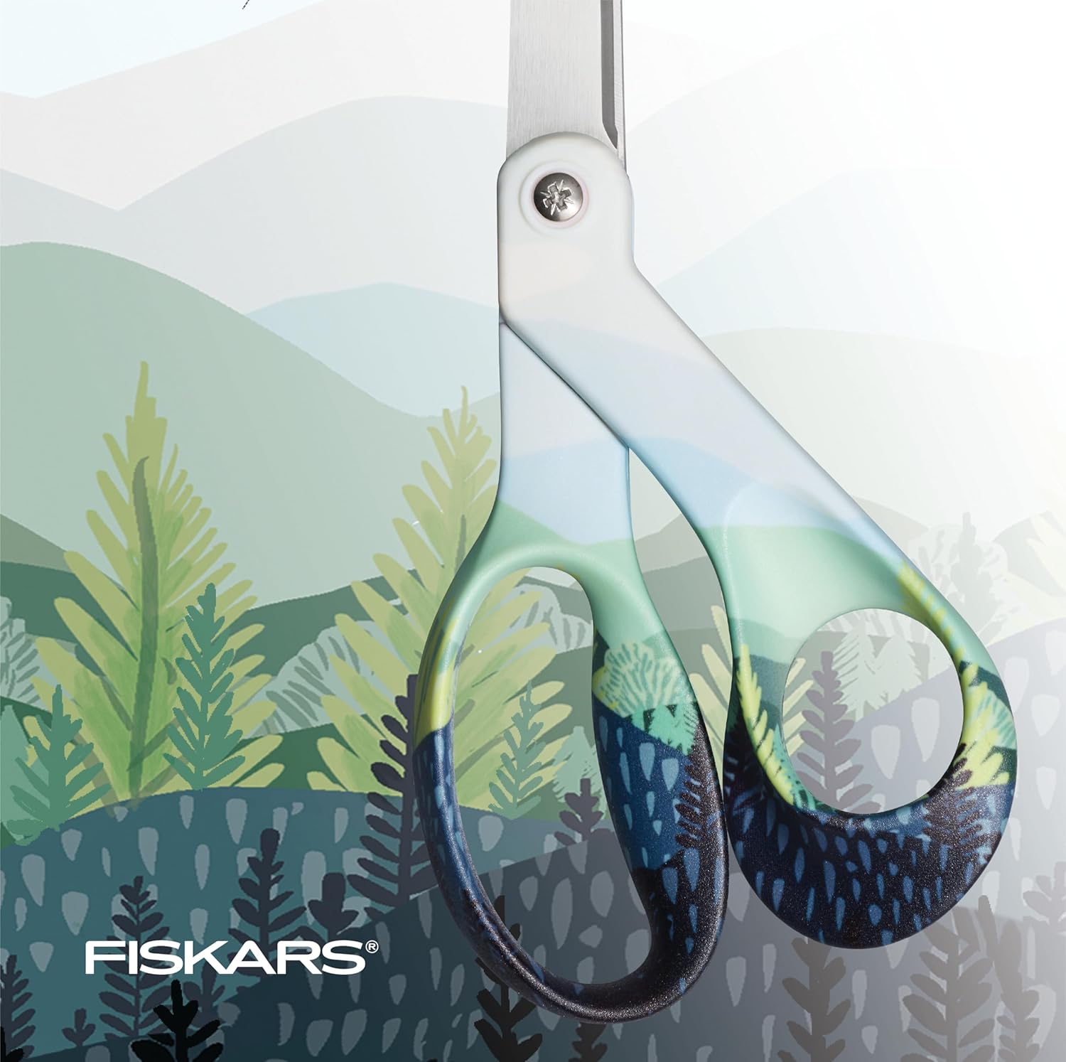 Fiskars Explore Colección Tijeras, Bosques (8 pulgadas)