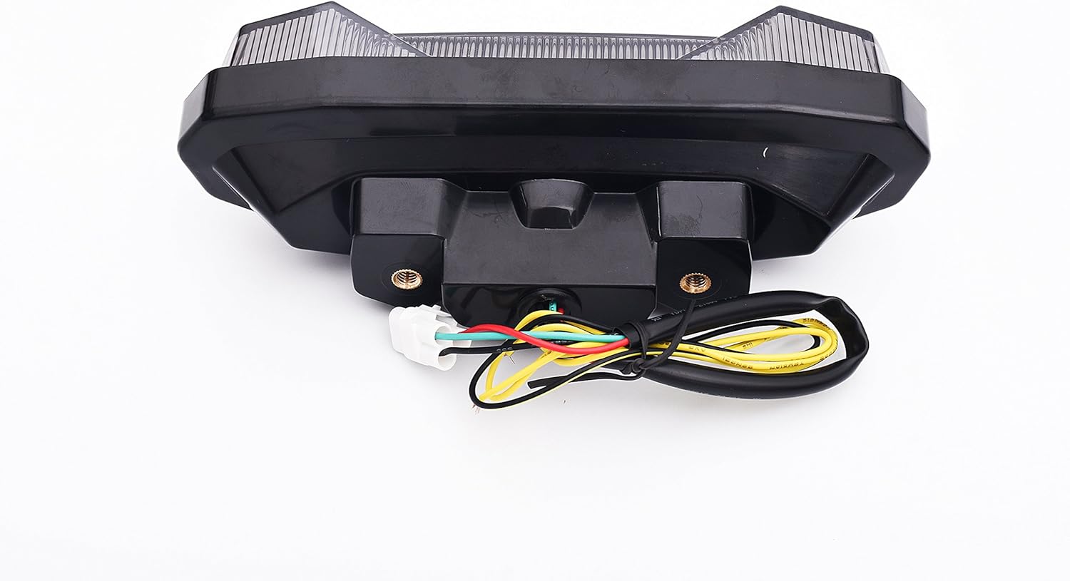 TP – Luz trasera de freno LED de segunda generación para motocicleta, lente ahumada con señal de giro integrada para Yamaha 2017-2020 FZ-10, MT-10,