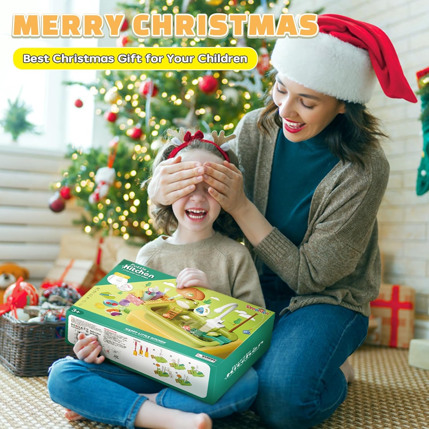 Dreamon Juguete de fregadero con agua corriente, accesorios de cocina para niños con circulación automática de agua, juego de pesca flotante para