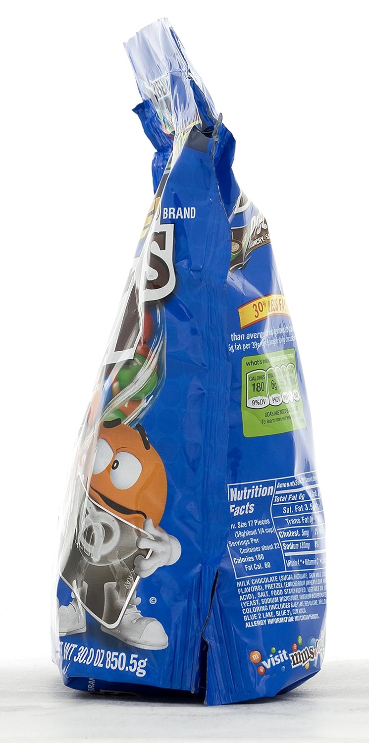 M&M’s Pretzel Chocolate Candy Bolsa de 30 onzas