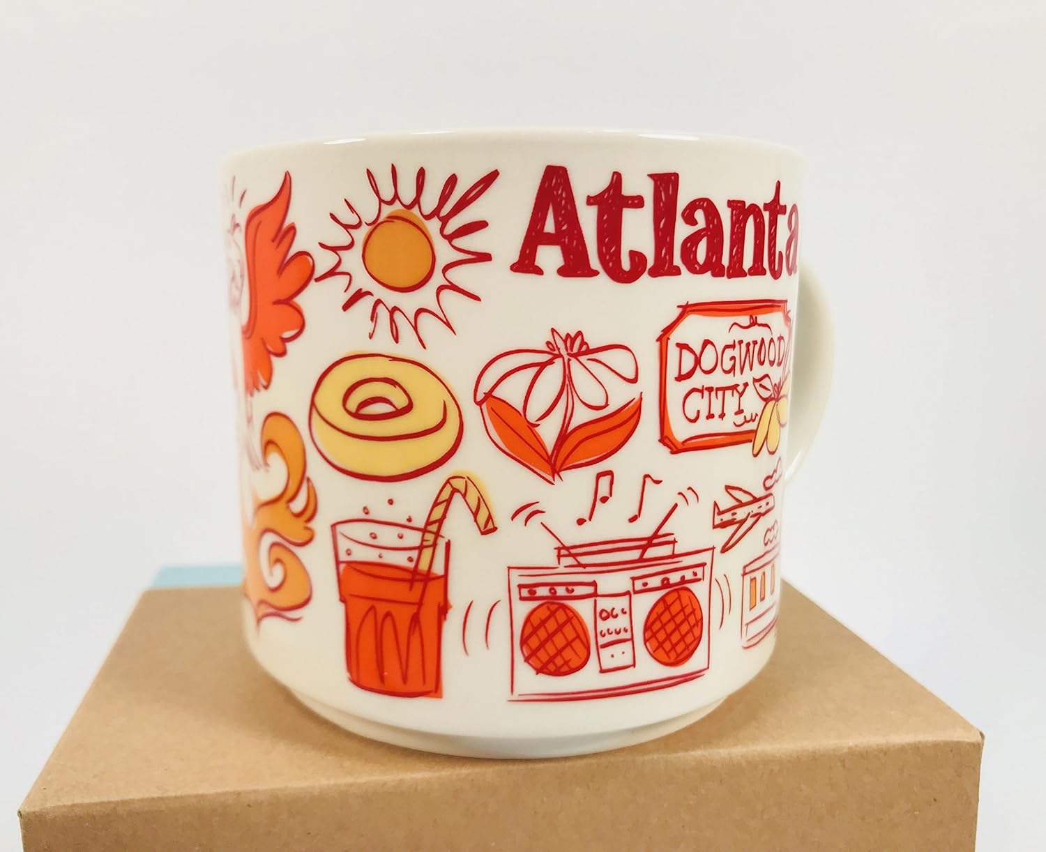 Starbucks Taza de café Atlanta Been There Series Across The Globe Collection