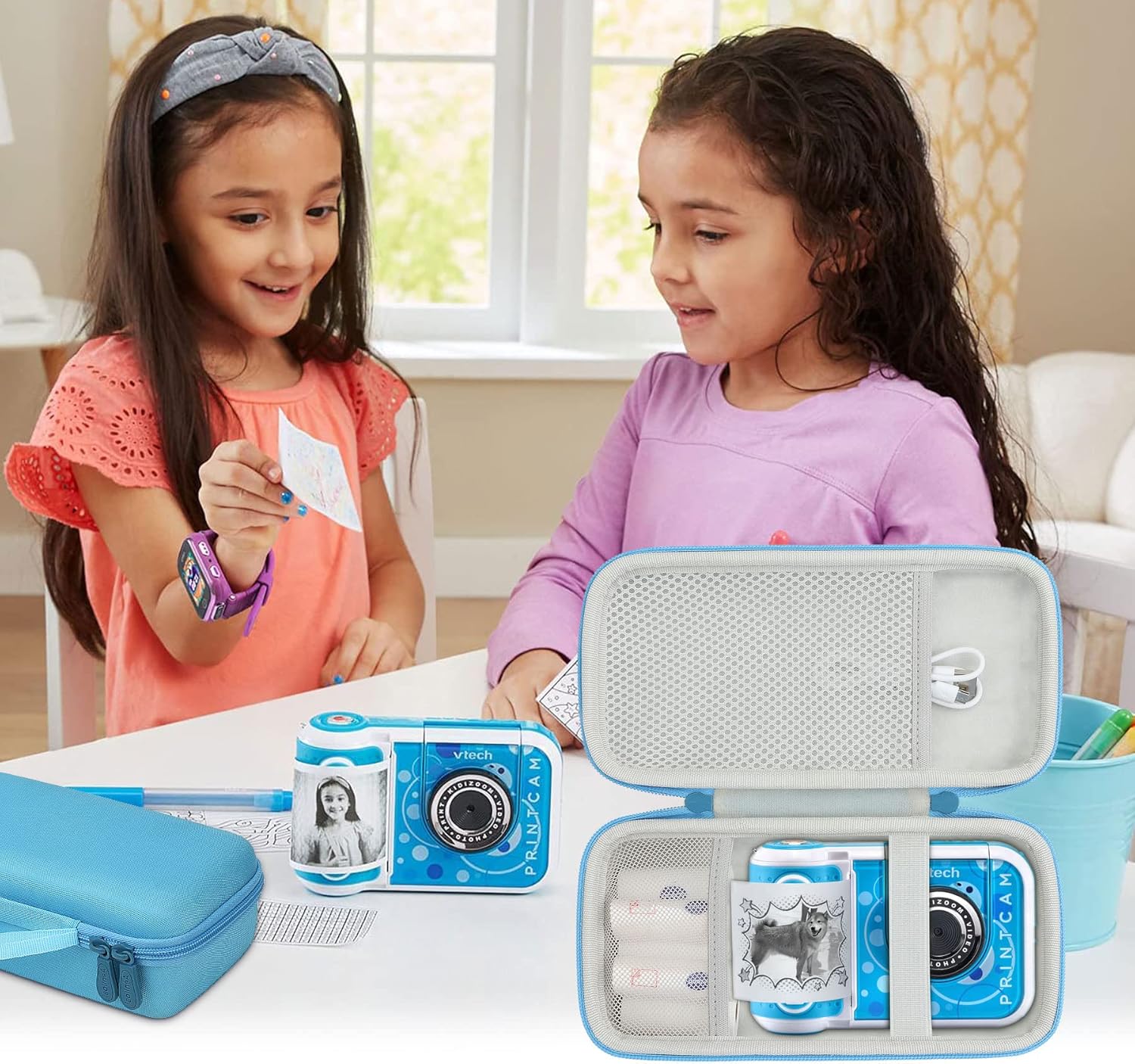 Aenllosi Estuche rígido compatible con VTech KidiZoom PrintCam