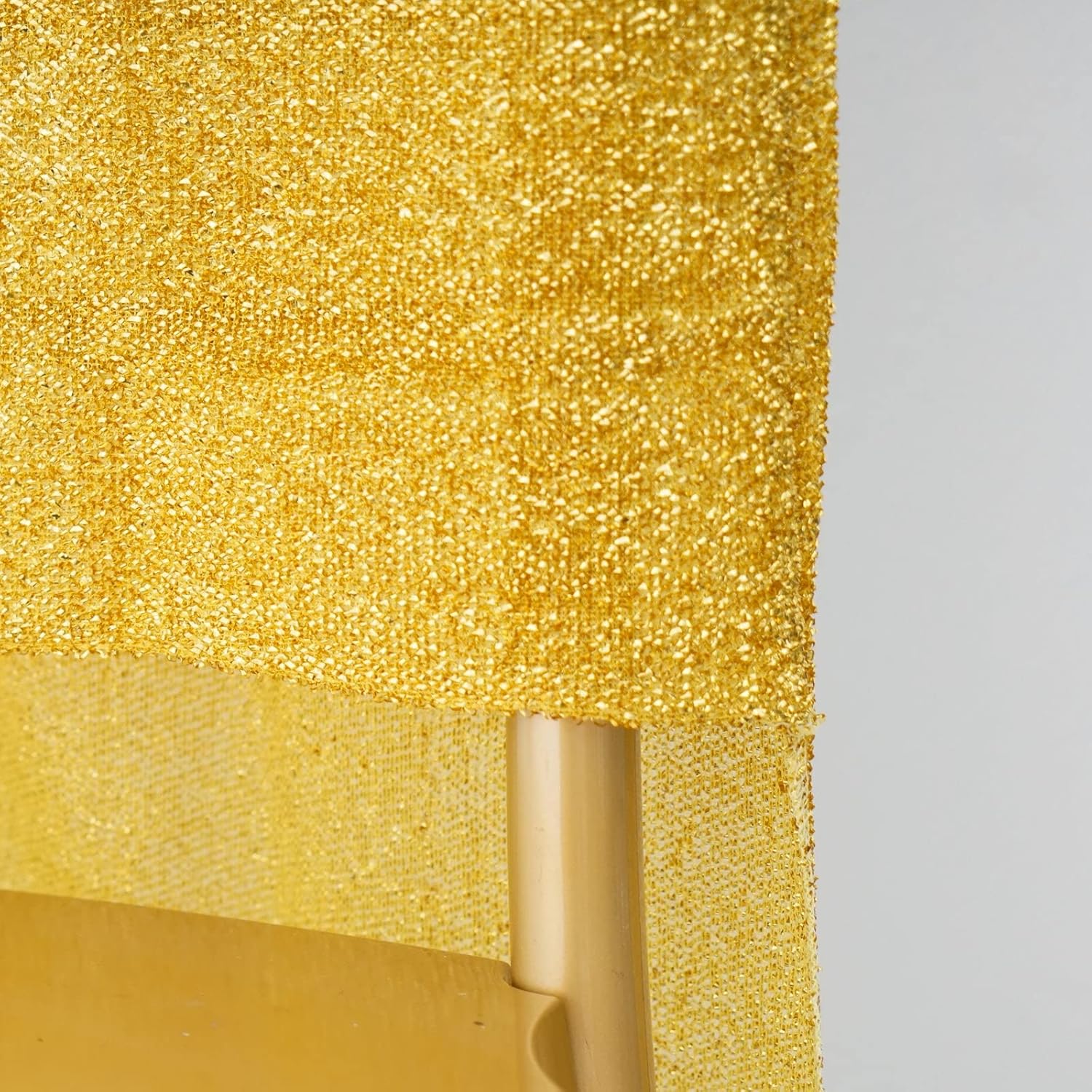 Efavormart My Dreamy – Funda para silla de elastano, lavable, para banquetes de boda, comedor, fiesta, eventos, color dorado