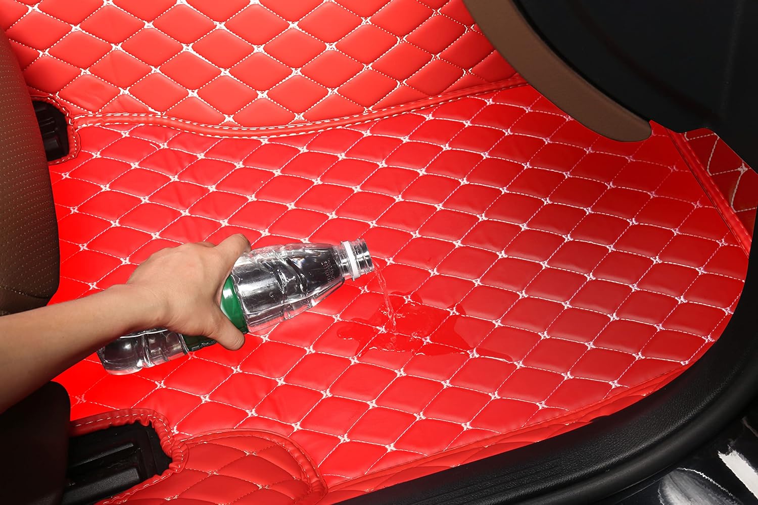 Alfombrillas personalizadas para Volkswagen Beetle 2012-2019 para automóvil, de lujo, impermeables, antideslizantes, cobertura completa, forros de