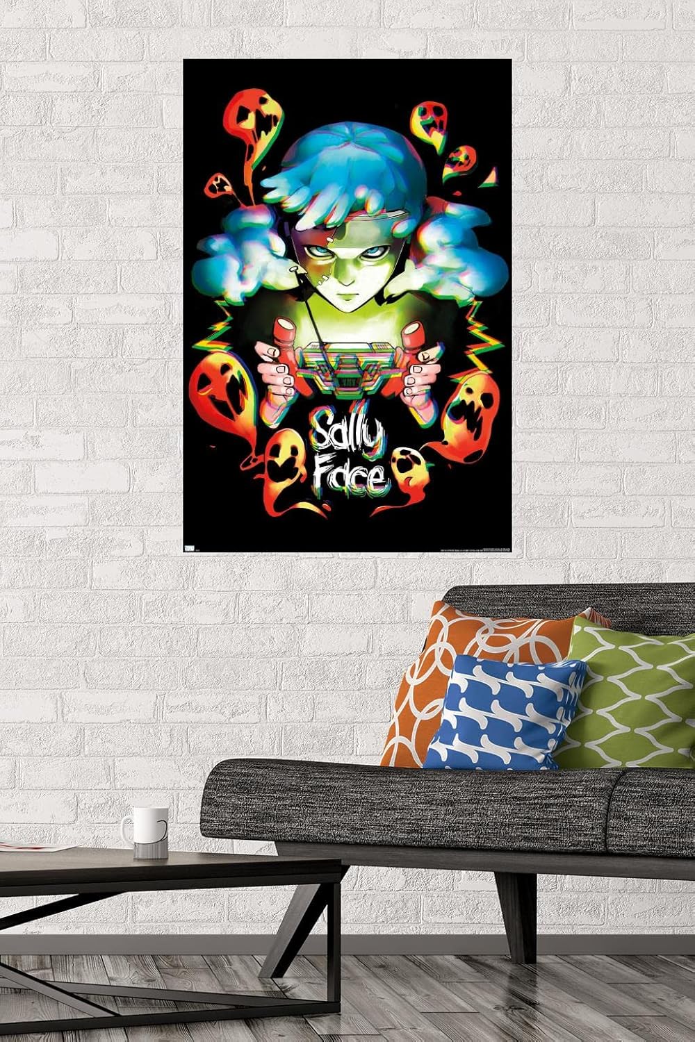 Trends International Sally Face – Póster de pared de fantasmas