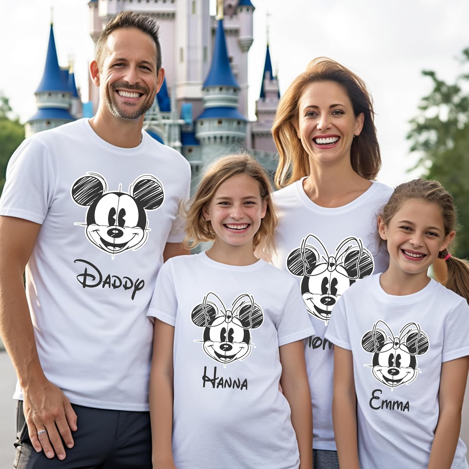 Retro Family Shirt 2023 Custom Text On The Back Matching Shirt Family Matching Shirt Custom Family Trip Shirts 2023 Family Vacation Trip Family