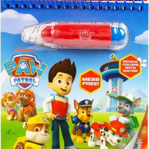 Paw Patrol Aqua Art, incluye 4 páginas reutilizables de arte acuático y bolígrafo de agua, libro de colores con agua, libro de actividades de Paw Patrol Aqua Art, incluye 4 páginas reutilizables de arte acuático y bolígrafo de agua, libro de colores con agua, libro de actividades de