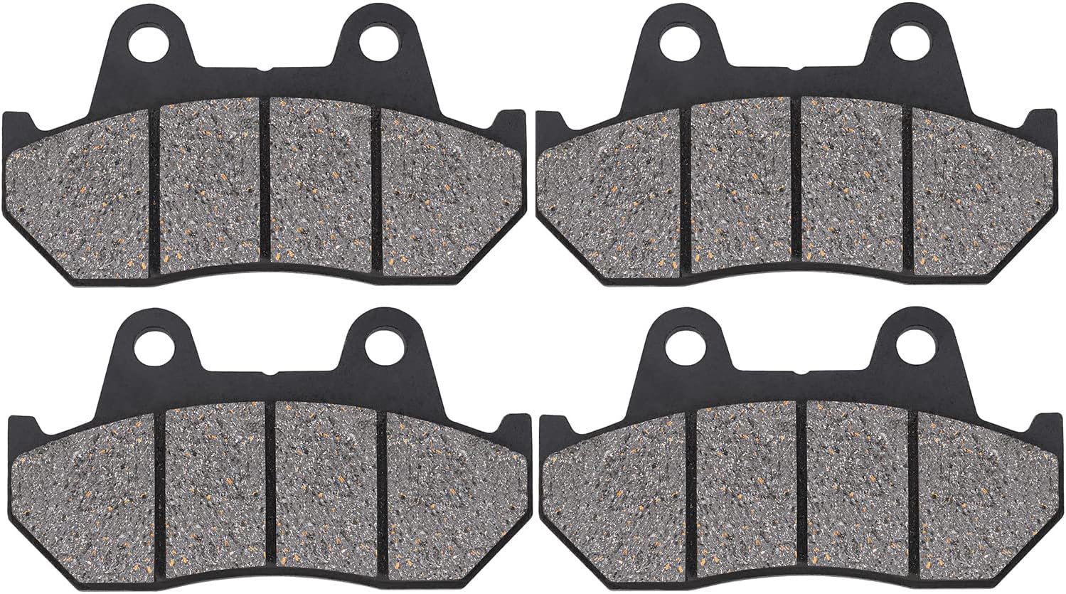 AHL Juego de pastillas de freno semimetálicas para Honda VT1100 C Shadow 1985-1986