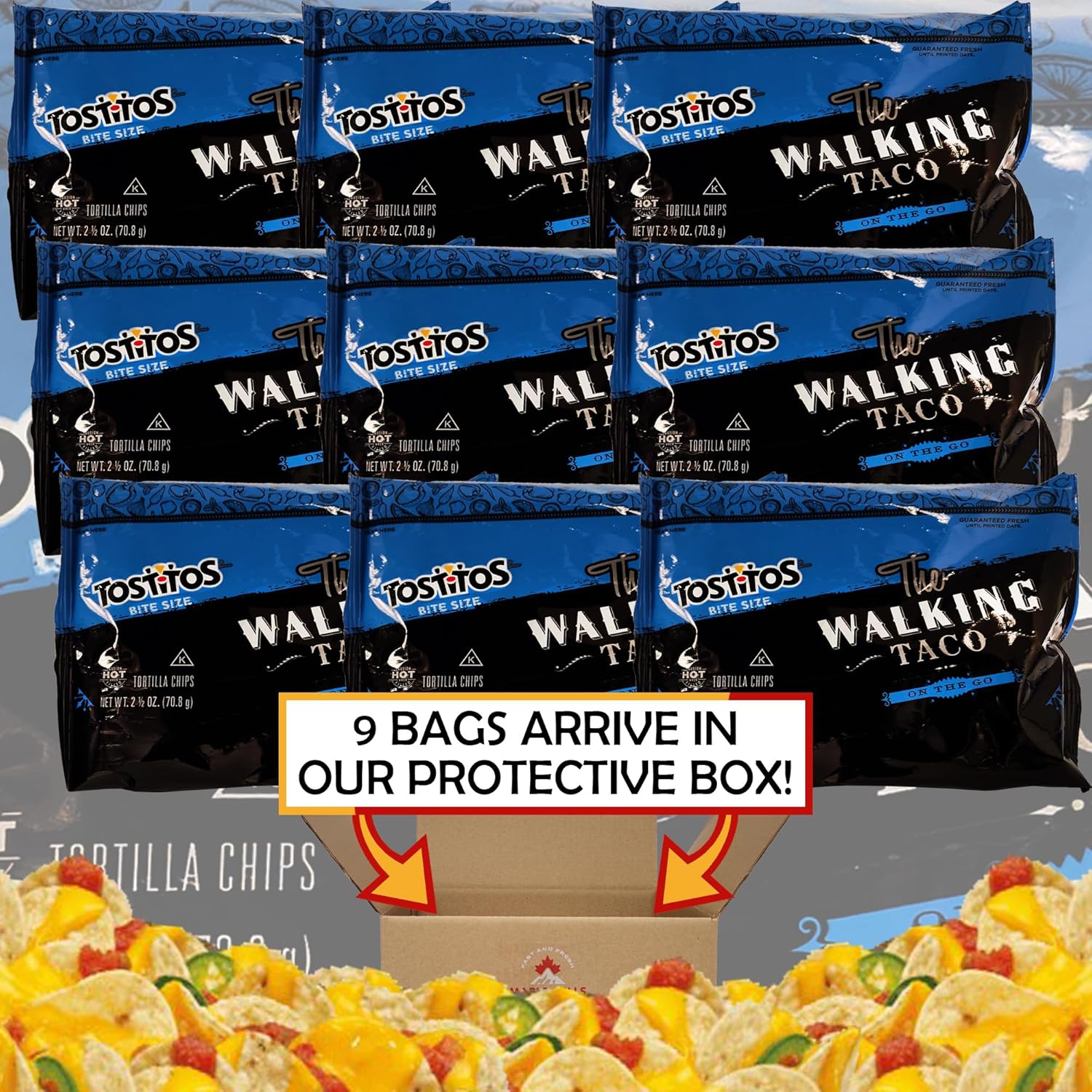 Paquetes de paquetes de tacos para caminar por Maple Hills Market