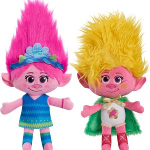 DreamWorks Trolls Band Together – Juego de 2 piezas de 2 piezas de amapola y vivo de 8 pulgadas DreamWorks Trolls Band Together – Juego de 2 piezas de 2 piezas de amapola y vivo de 8 pulgadas