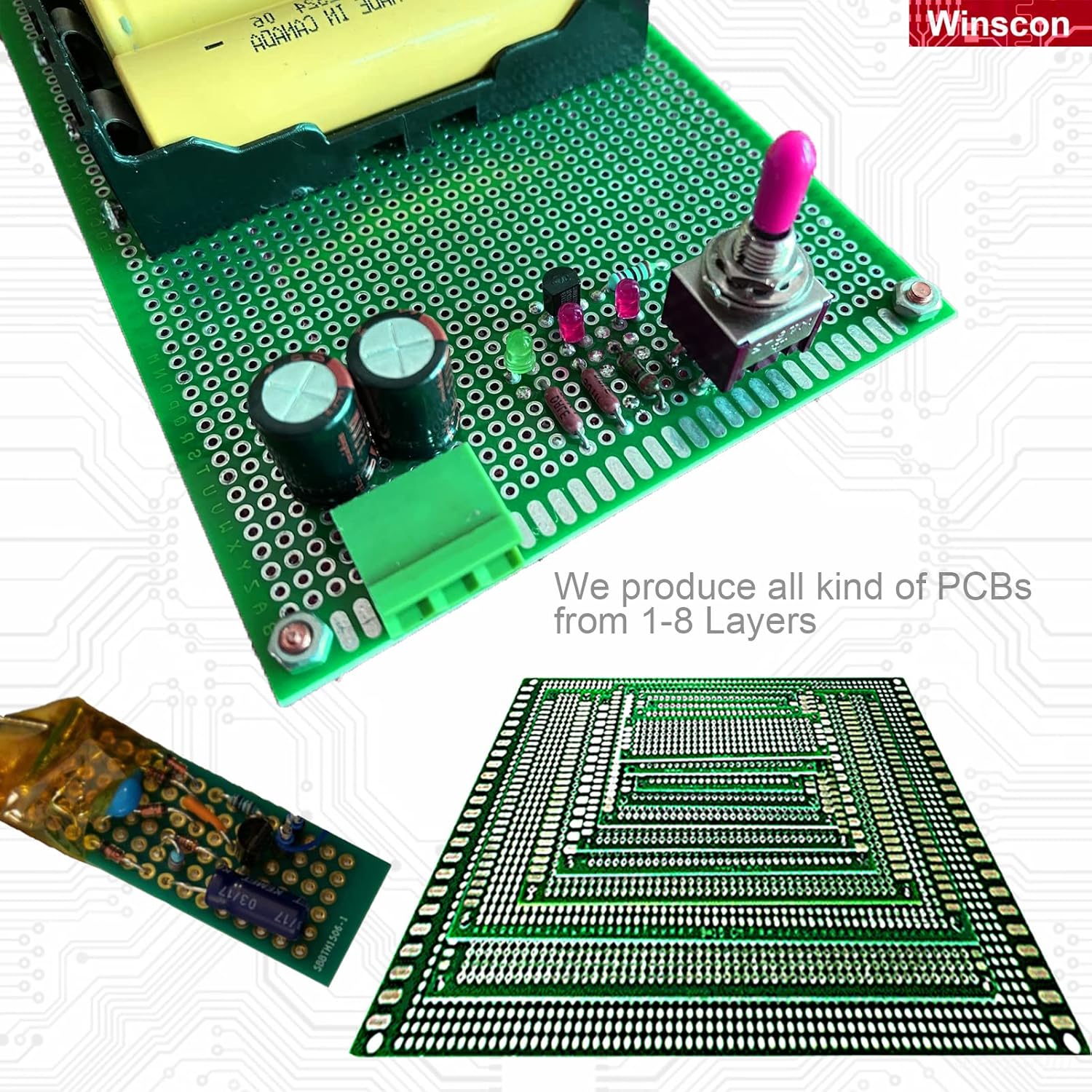10 placas de PCB prototipo, kit de prototipo de placas PCB de doble cara, 8 x 12, diseño universal de PCB de bricolaje, placa de circuito impresa,