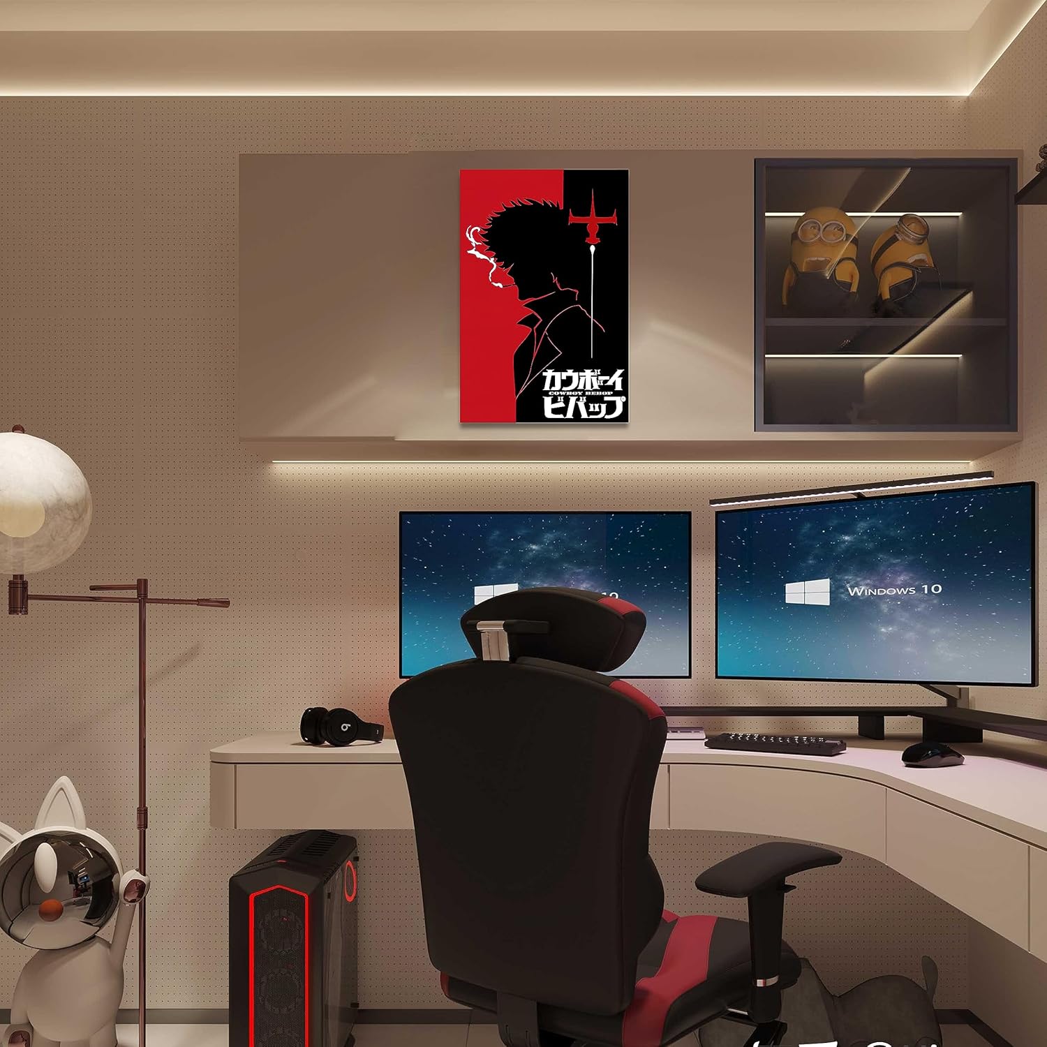 Carteles de regalos de mercancía de anime de Cowboy Bebop, versión sin marco, póster HD para sala de estar, dormitorio, club, decoración de pared,