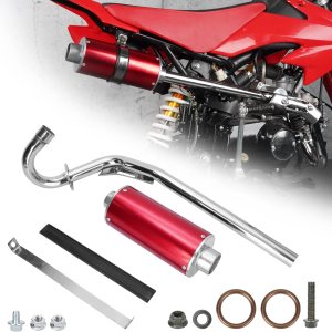 Big Bore – Silenciador de escape de 1.102 in para CRF50 XR50 70cc 110cc 125cc SDG SSR Taotao Atomik Thumpstar Roketa Coolster Chinese Dirt Pit Bike Big Bore – Silenciador de escape de 1.102 in para CRF50 XR50 70cc 110cc 125cc SDG SSR Taotao Atomik Thumpstar Roketa Coolster Chinese Dirt Pit Bike