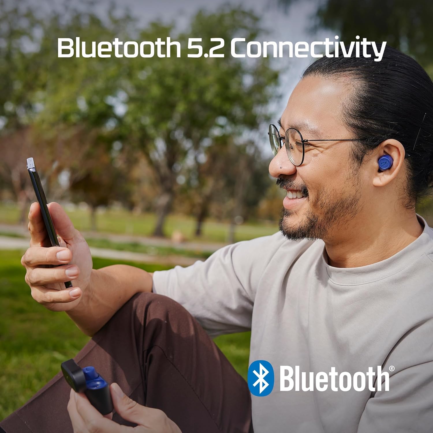 HyperX Cirro Buds Pro – Auriculares inalámbricos verdaderos, cancelación activa de ruido, ANC, modo de sonido ambiental, baja latencia, Bluetooth