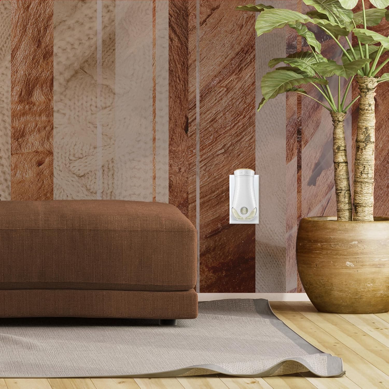 Glade PlugIns – Recambios de ambientador, aceites esenciales y perfumados para el hogar y el baño, maderas de cachemira, 0.67 onzas líquidas, 10