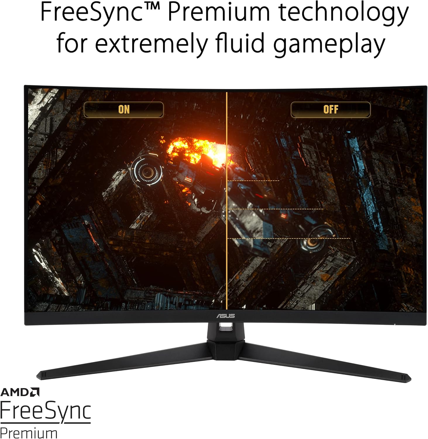 Asus TUF Gaming VG32VQ1BR 80 cm (31.5″) 2560 x 1440 Pixeles, W126185892 ((31.5) 2560 x 1440 Pixeles Quad HD LED Negro TUF Gaming VG32VQ1BR, 31.5 in