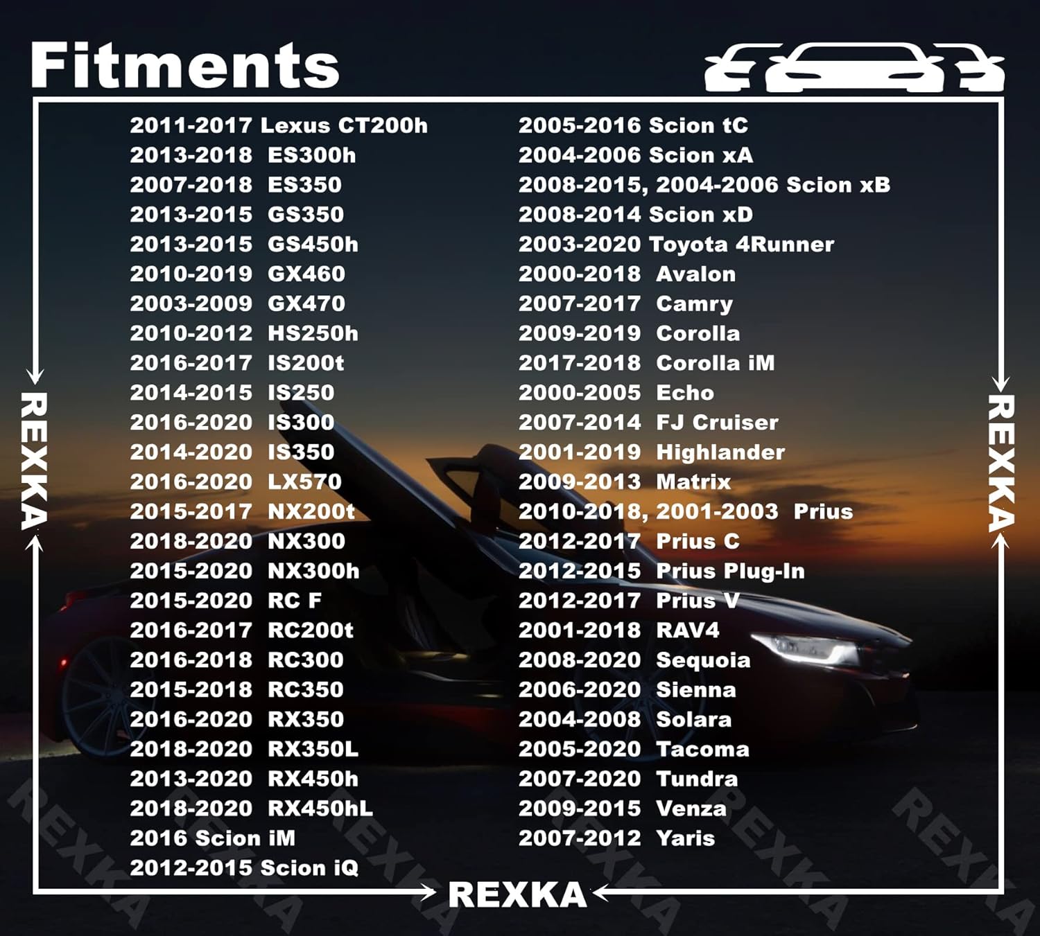 Rexka 25 unids cubierta de parachoques rejilla rejilla faro montaje ojal nylon retención tuerca para Toyota Lexus 90189-05142