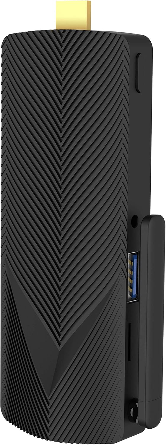 AZULLE Access4 Essential Mini PC Stick con Windows 11 Pro, 4 GB64 GB – Negocios y hogar, potente computadora portátil con puerto Ethernet –