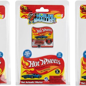 Worlds Smallest Hot Wheels Series 8 Paquete de 3 coches  Fleetside personalizado 1968  Fish’d & Chip’d 2003-70s Van 1975 Worlds Smallest Hot Wheels Series 8 Paquete de 3 coches  Fleetside personalizado 1968  Fish’d & Chip’d 2003-70s Van 1975