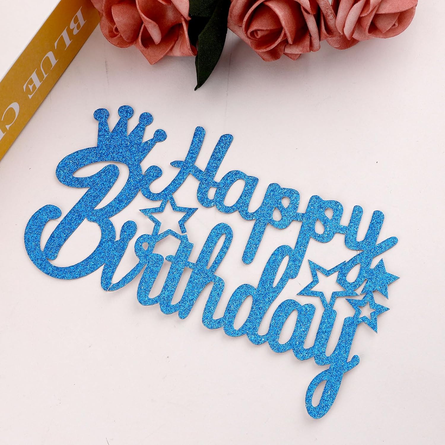 Decoración para tartas de feliz cumpleaños, decoración de pastel de feliz cumpleaños, decoración de pastel de cumpleaños, decoración de pastel de